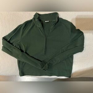 Aritzia, Sunday Best, collared quarter zip shirt, XL (wears like a M)